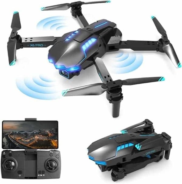 Dron con Cámara HD 1080P para Niños y Adultos