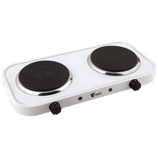 Cocina eléctrica 2 quemadores THULOS