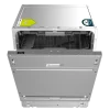 Lavavajillas integrable Cecotec Bolero Aguazero 6502 Full-BI C con panel de control oculto y bandejas de gran capacidad