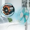 Imagen 2 Ventilador de pie EnergySilence 520 Power de 50 W con 5 aspas de 40 cm, 3 velocidades, motor de cobre y altura regulable para un frescor máximo y silencioso.