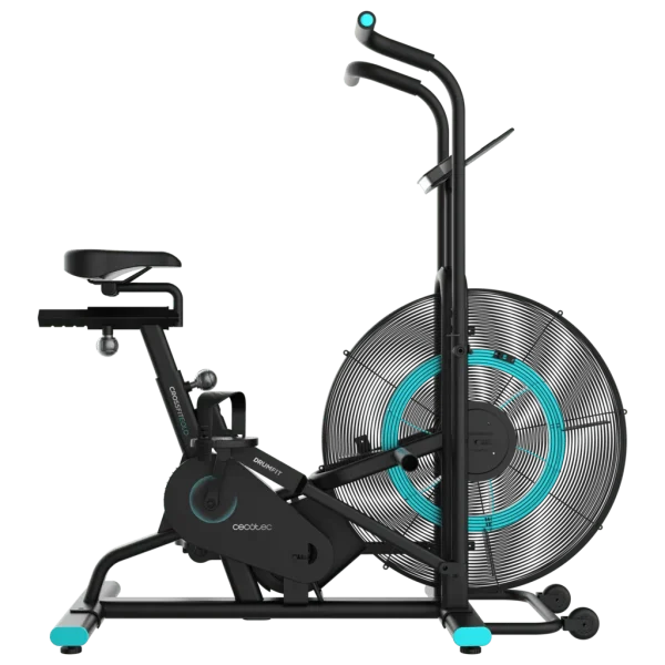 Máquina de remo Cecotec DrumFit WOD Rider 3000 Eolo en color negro con pantalla LCD integrada