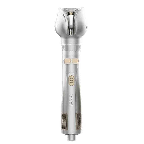 Imagen 2 Cepillo de aire Cecotec CeramicCare 6in1 Gyro de 1100W. Moldea, riza y seca con 6 cabezales intercambiables y tecnología rotativa para resultados profesionales.