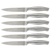 Set de 6 cuchillos profesionales de carne Cecotec de acero inoxidable con hoja de sierra y mango forjado monoblock