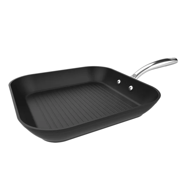 Grill Polka Fantasy 28 Grill Silver Cecotec parrilla antiadherente de aluminio forjado