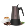 Cafetera italiana Cecotec Piccolina 900 Bronze de acero inoxidable con capacidad para 10 tazas