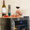 Imagen 5 Vinoteca GrandSommelier 1550 Inox Compressor para 15 botellas. Sistema de compresor, control táctil y temperatura regulable de 5-18ºC con diseño elegante inox.