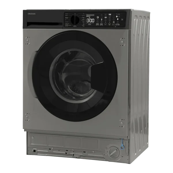 Imagen 4 Lavadora integrable Cecotec Bolero DressCode 750 BI Inverter A con capacidad de 7 kg, 1200 rpm, 15 programas y motor Inverter Plus. Eficiencia energética A.