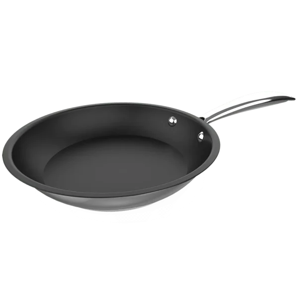 Sartén Polka Classy 20 Bucket Steel de acero inoxidable 18/10 con mango remachado y superficie antiadherente de 20 cm