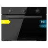 Horno integrable Cecotec Bolero Hexa C134500 Glass Black de 56 litros con acabado en cristal negro