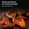 Imagen 5 Horno integrable Cecotec de 53L y 2600W. Con 7 funciones, Steam Assist y diseño Glass Black. Eficiencia energética clase A para una cocina profesional.