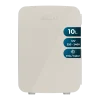 Frigorífico mini portátil Bolero MiniCooling 10L Bahamas Beige con asa de transporte y diseño retro