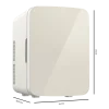 Imagen 3 Nevera portátil Bolero MiniCooling 10L Bahamas Beige. Conexión 12V/220V para coche y hogar, función frío y calor (7-65 ºC) y diseño retro de fácil transporte.