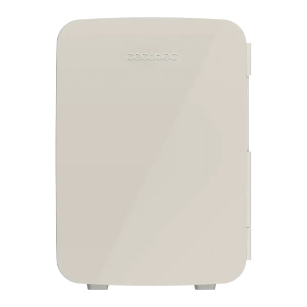 Imagen 4 Nevera portátil Bolero MiniCooling 10L Bahamas Beige. Conexión 12V/220V para coche y hogar, función frío y calor (7-65 ºC) y diseño retro de fácil transporte.