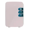 Mini frigorífico portátil Bolero MiniCooling 10L Bahamas Pink de Cecotec con asa de transporte y diseño compacto rosa