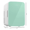 Imagen 3 Mini frigorífico Cecotec Bolero MiniCooling 10L Bahamas Mint con función frío y calor (7-65ºC) y conexión 12V/220V, ideal para coches, caravanas y oficinas.