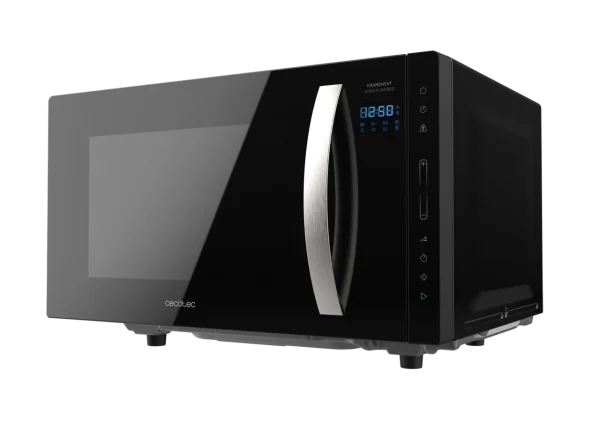 Microondas Cecotec GrandHeat 2300 Flatbed Touch Black con tecnología sin plato y panel de control táctil