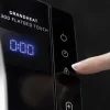 Imagen 6 Microondas sin plato de 23L con 800W y tecnología Flatbed. Dispone de 8 funciones preconfiguradas, panel táctil y temporizador de 95 min en elegante color negro.