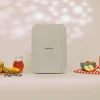 Imagen 5 Nevera portátil Bolero MiniCooling 20L Bahamas Beige con función frío y calor (7-65ºC). Compatible con 12V y 220V, ideal para coches, caravanas y oficinas.