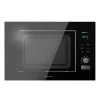 Microondas encastrable Cecotec GrandHeat 2090 Built-in Touch Black con panel táctil y acabado en cristal negro