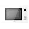 Imagen 2 Microondas encastrable de 21L con grill, 1200 W y panel táctil. Diseño en blanco con revestimiento cerámico y 8 funciones preconfiguradas para tu cocina.