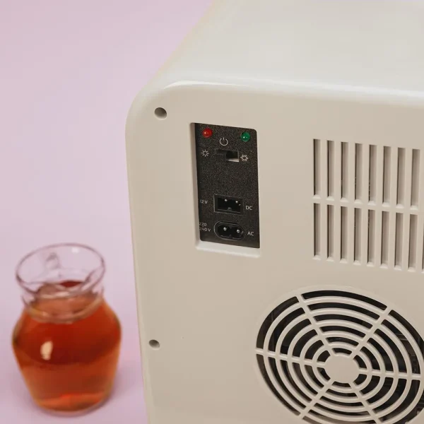 Imagen 8 Mini frigorífico Bolero MiniCooling 20L Bahamas Pink con función frío/calor (7-65 ºC). Conexión 12V/220V ideal para coches, caravanas y uso doméstico.