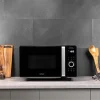 Imagen 2 Microondas digital GrandHeat 2500 Flatbed Touch Black de 25 L y 800 W. Tecnología sin plato para mayor espacio, panel táctil y 8 funciones preconfiguradas.