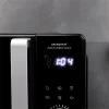 Imagen 4 Microondas digital GrandHeat 2500 Flatbed Touch Black de 25 L y 800 W. Tecnología sin plato para mayor espacio, panel táctil y 8 funciones preconfiguradas.