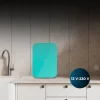 Imagen 6 Mini nevera portátil Cecotec Bolero MiniCooling 25L Bahamas Mint. Función frío y calor (7-65 ºC), conexión 12V/220V para coche y hogar, y capacidad de 25 litros.
