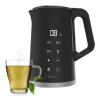 Hervidor de agua eléctrico Cecotec ThermoSense 800 Neo de acero inoxidable con pantalla digital encendida
