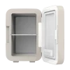 Imagen 2 Nevera portátil Bolero MiniCooling 6L Bahamas Beige. Función frío y calor (5-65ºC), conexión 12V-220V ideal para coche y oficina. Diseño retro compacto.