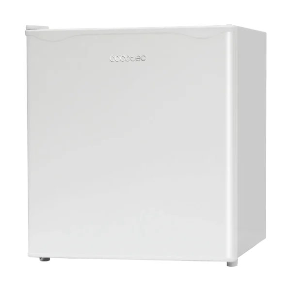 Imagen 4 Mini frigorífico silencioso Cecotec de 46 litros con congelador. Diseño compacto de 48 cm de alto, puerta reversible y eficiencia energética clase E.