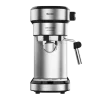 Imagen 2 Cafetera express Cafelizzia Steel con 20 bares de presión y 850 W. Incluye vaporizador orientable para espressos y capuccinos con sistema de Thermoblock.