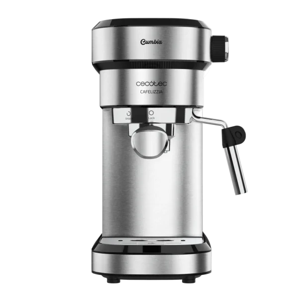 Imagen 2 Cafetera express Cafelizzia Steel con 20 bares de presión y 850 W. Incluye vaporizador orientable para espressos y capuccinos con sistema de Thermoblock.