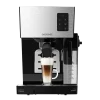 Cafetera semiautomática Cecotec Power Instant-ccino 20 con depósito de leche y acabado en acero inoxidable