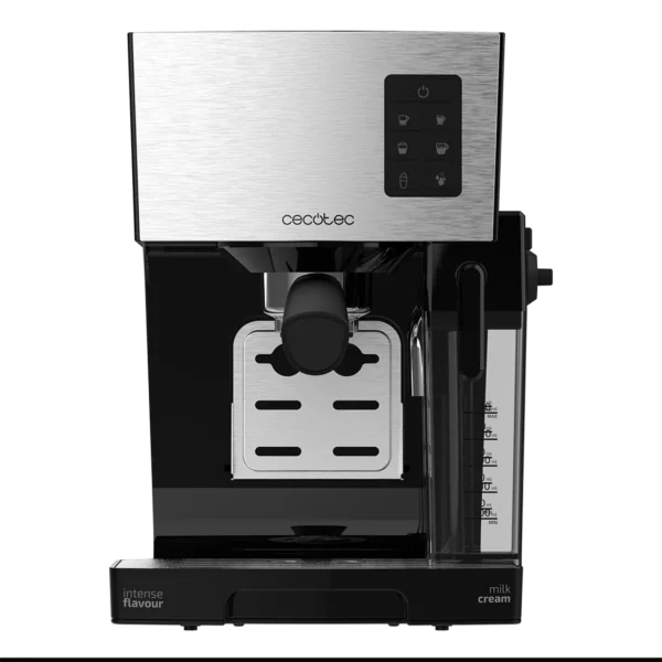 Imagen 2 Cafetera semiautomática Cecotec Power Instant-ccino 20 con 20 bares, sistema Thermoblock y depósito de leche. Prepara cappuccinos perfectos con solo un toque.