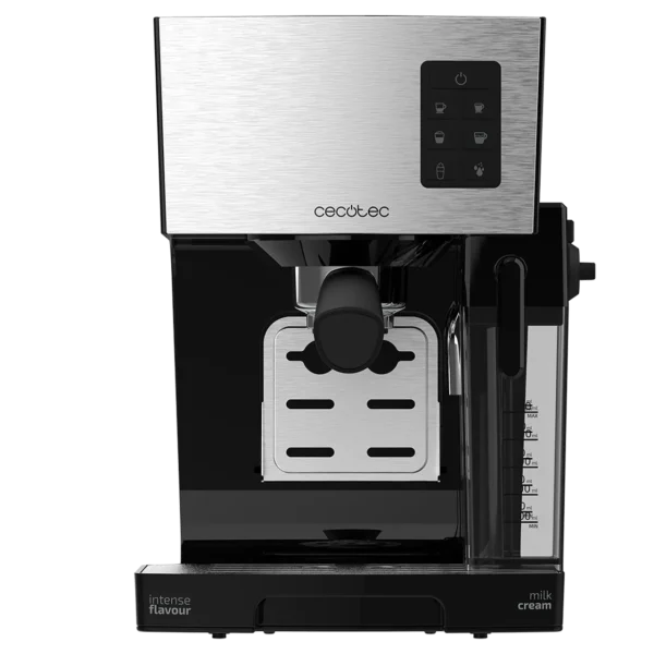 Imagen 4 Cafetera semiautomática Cecotec Power Instant-ccino 20 con 20 bares, sistema Thermoblock y depósito de leche. Prepara cappuccinos perfectos con solo un toque.