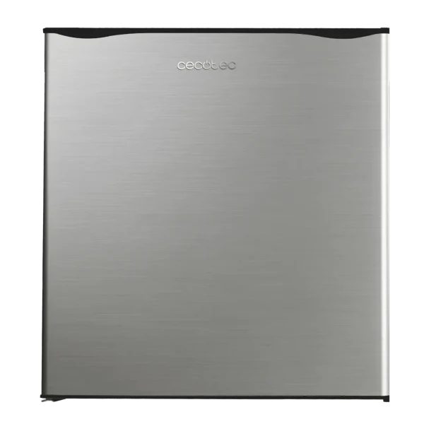 Imagen 3 Mini frigorífico Cecotec GrandCooler 20000 SilentCompress Inox E de 46L. Compresor silencioso, eficiencia clase E y compartimento congelador integrado.