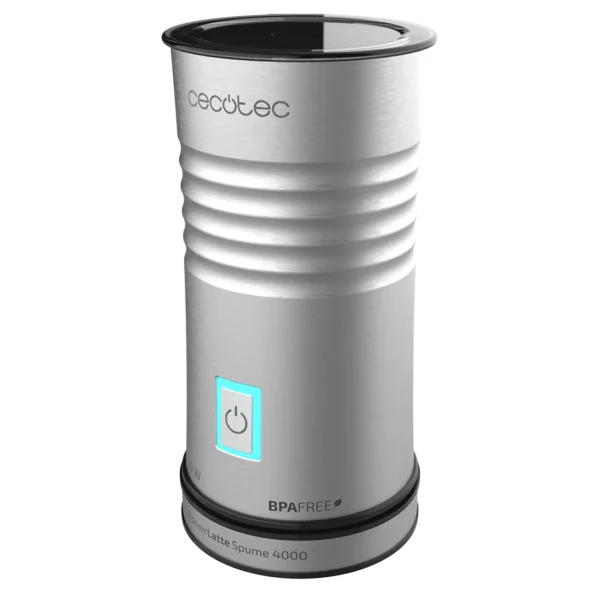 Imagen 2 Espumador de leche Cecotec Power Latte Spume 4000 de 500 W. Prepara espuma perfecta con 3 modos de funcionamiento y base 360º. Ideal para todo tipo de leche.