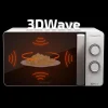 Imagen 5 Microondas con grill Cecotec ProClean 3110 de 20 litros. Ofrece 700W de potencia, grill de 800W, tecnología 3DWave y 6 niveles en un diseño blanco elegante.