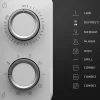 Imagen 7 Microondas con grill Cecotec ProClean 3110 de 20 litros. Ofrece 700W de potencia, grill de 800W, tecnología 3DWave y 6 niveles en un diseño blanco elegante.