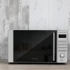 Imagen 3 Microondas Cecotec ProClean 5120 Inox de 20 L con 700 W y grill de 800 W. Incorpora revestimiento Ready2Clean, tecnología 3DWave y puerta de espejo.