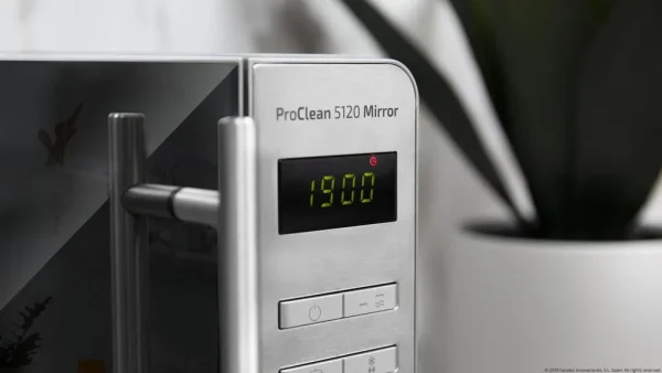 Imagen 8 Microondas Cecotec ProClean 5120 Inox de 20 L con 700 W y grill de 800 W. Incorpora revestimiento Ready2Clean, tecnología 3DWave y puerta de espejo.