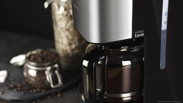 Imagen 4 Cafetera de goteo Coffee 66 Heat de 950 W con tecnología ExtremeAroma, jarra de 1,5 L termorresistente y elegantes acabados en acero inoxidable de alta calidad.