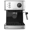 Imagen 2 Cafetera Cecotec Power Espresso 20 Professionale de 850 W y 20 bares. Incluye manómetro de control, vaporizador orientable y acabados en acero inoxidable.