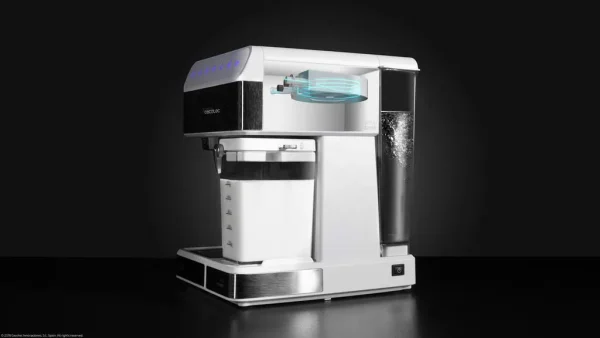 Imagen 5 Cafetera Cecotec Power Instant-ccino 20 Touch Serie Bianca. 1350 W, 20 bares, panel táctil y sistema Thermoblock para espressos y cappuccinos automáticos.