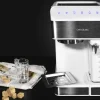 Imagen 8 Cafetera Cecotec Power Instant-ccino 20 Touch Serie Bianca. 1350 W, 20 bares, panel táctil y sistema Thermoblock para espressos y cappuccinos automáticos.