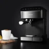 Imagen 5 Cafetera semiautomática Cecotec Power Instant-ccino 20 Touch Serie Nera con 20 bares, 1350 W, panel táctil y depósito de leche para capuchinos perfectos.