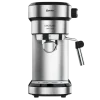 Imagen 2 Cafetera express Cecotec Cafelizzia 790 Steel de 1350 W y 20 bares. Sistema Thermoblock, vaporizador orientable y acabado en acero inoxidable de alta calidad.