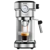 Imagen 2 Cafetera express Cafelizzia 790 Steel Pro con 1350 W, 20 bares y Thermoblock. Obtén espressos y cappuccinos con aroma intenso y crema perfecta en segundos.