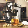 Imagen 6 Cafetera express Cafelizzia 790 Steel Pro con 1350 W, 20 bares y Thermoblock. Obtén espressos y cappuccinos con aroma intenso y crema perfecta en segundos.